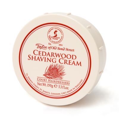 TAYLOR OF OLD BOND STREET Cedarwood Shaving Cream Bowl 150 gr
